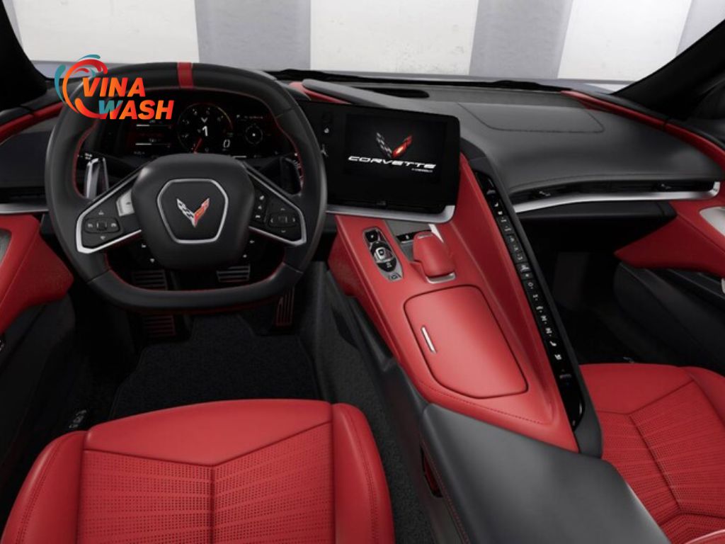 Nội thất Corvette C8 khiến giới mộ điệu hài lòng với không gian sang trọng