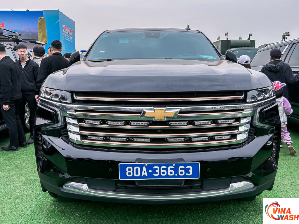 Chevrolet Suburban của Bộ Tư lệnh Cảnh vệ dùng để hộ tống nguyên thủ các quốc gia