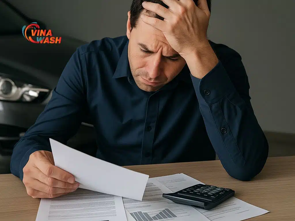 Áp lực tài chính hàng tháng nếu không có kế hoạch tài chính khi đã vay mua ô tô