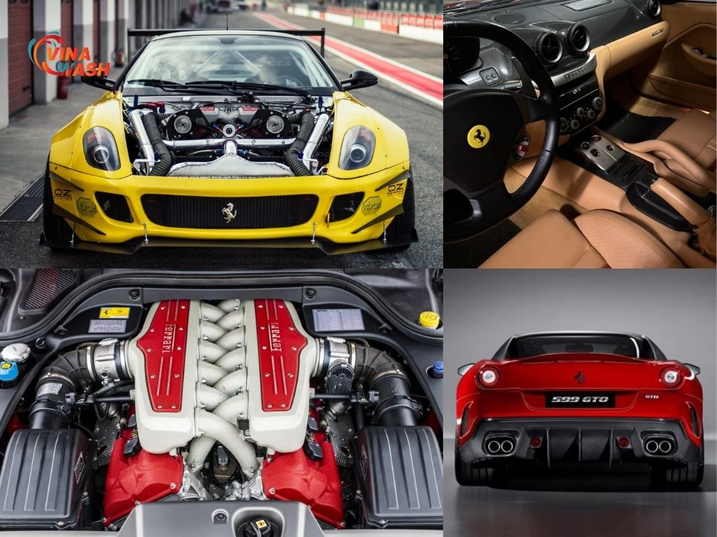 Khối động cơ V12 562 mã lực của Ferrari 599 GTB