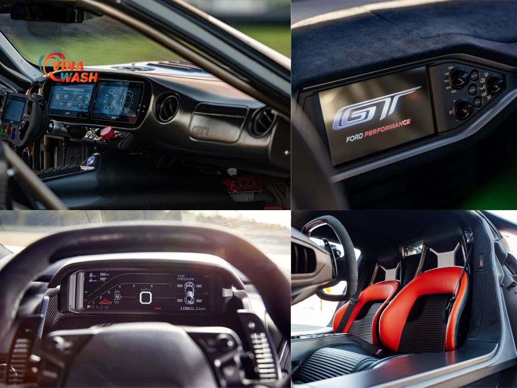 Không gian nội thất của Ford GT