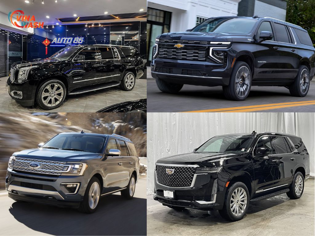 Escalade thì không còn gì để nói, nhưng Suburban thì vẫn nhỉnh hơn 2 anh kia