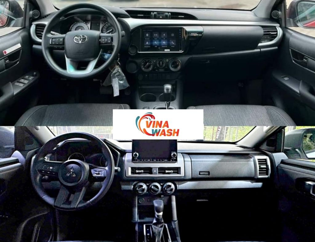 Bảng tablo của Triton và Hilux