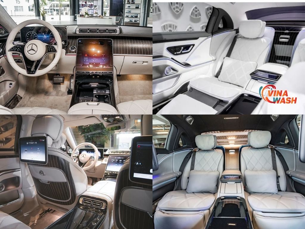 Bước vào khoang cabin của Maybach S-Class, người dùng lập tức bị chinh phục bởi sự chỉn chu và độ hoàn thiện cao.