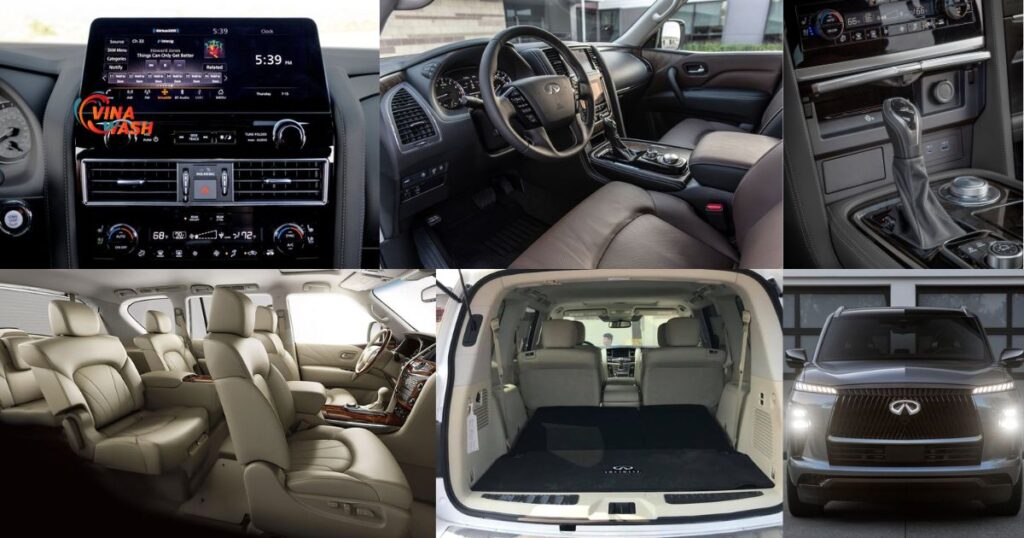Nội thất của Infiniti QX80