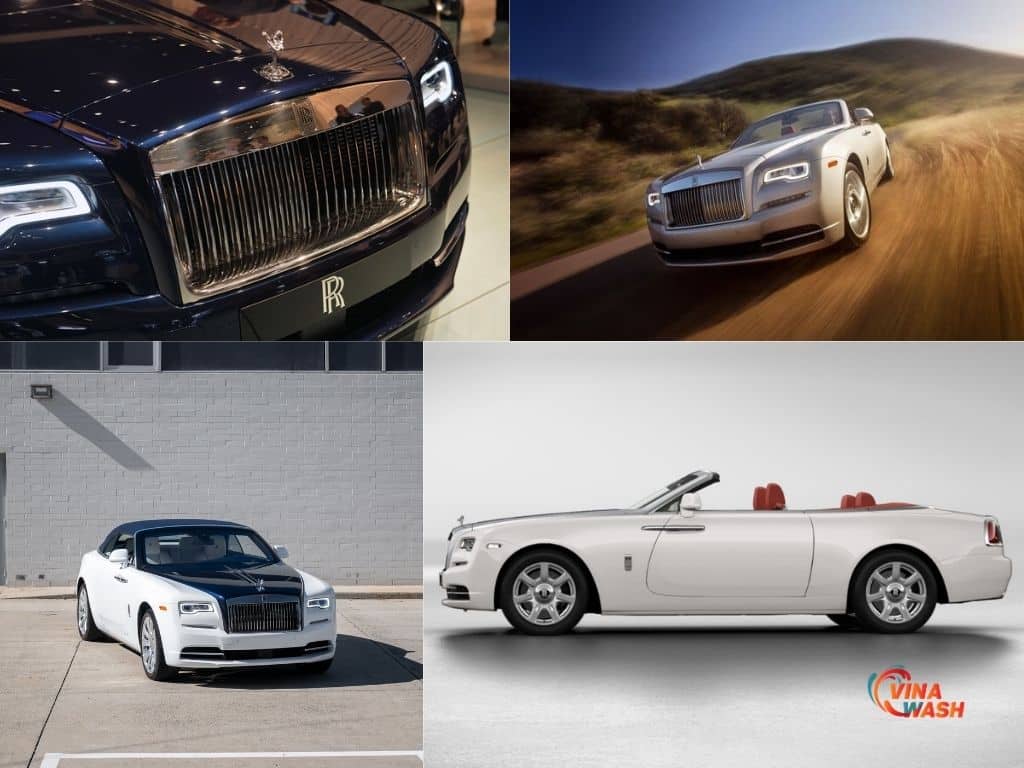 Thiết kế ngoại thất thanh lích, cuốn hút và quyền lực của Rolls-Royce Dawn
