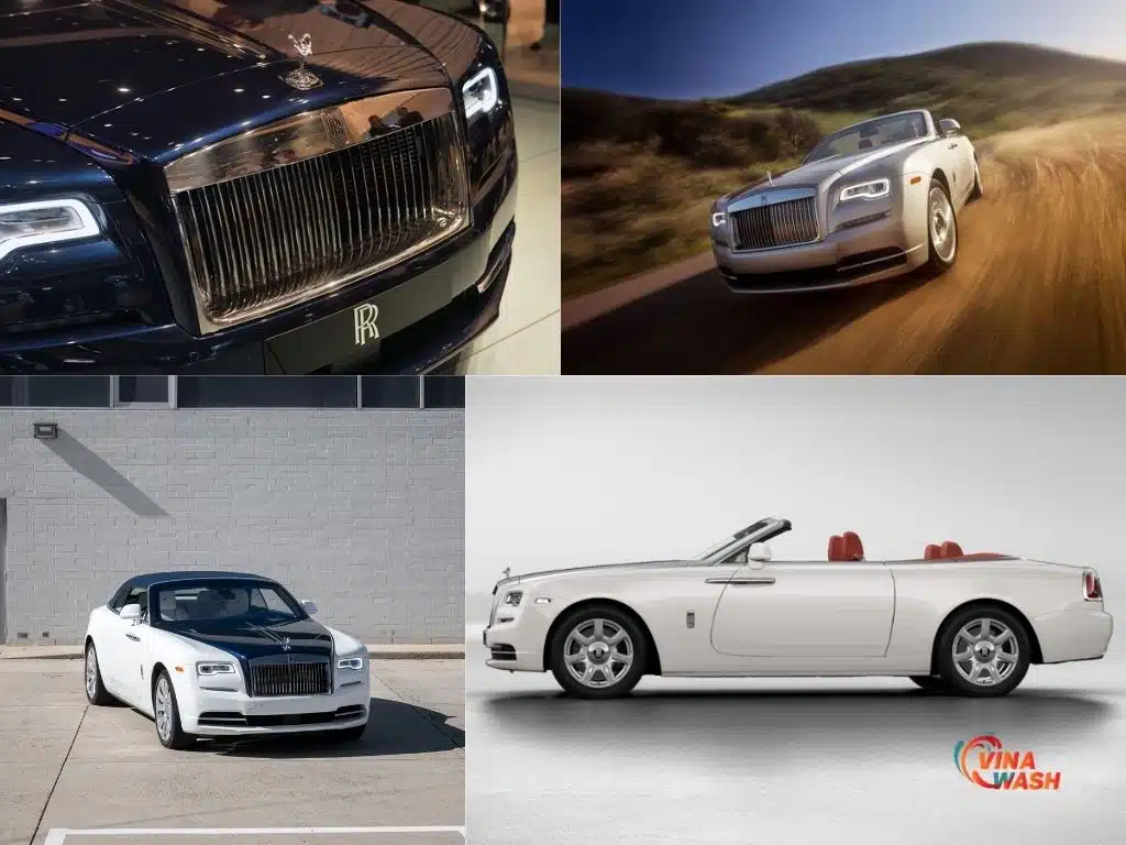 Thiết kế ngoại thất thanh lích, cuốn hút và quyền lực của Rolls-Royce Dawn