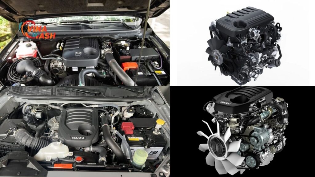Động cơ Isuzu D-Max và Mazda BT-50