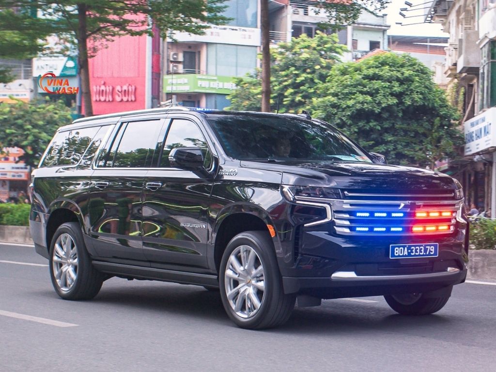 Xe bọc thép Chevrolet của Bộ Tư Lệnh Cảnh vệ