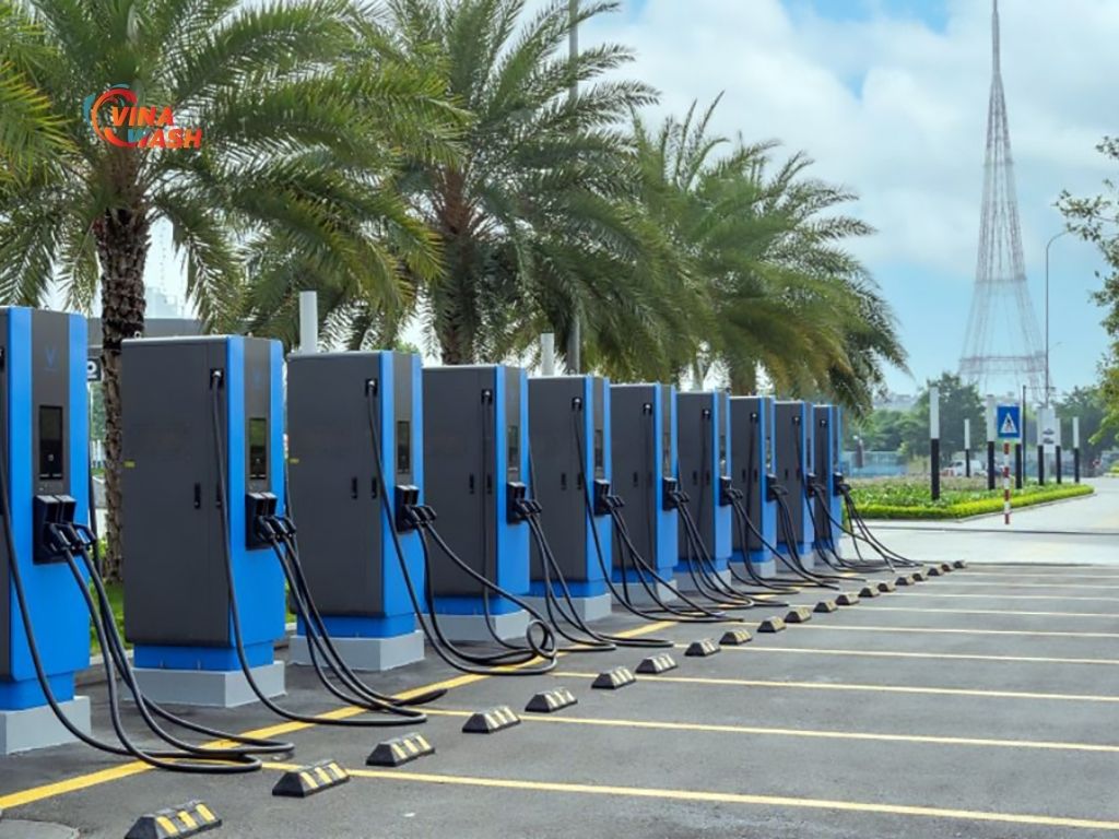 Trạm sạc xe điện tới ngày hôm nay đã phủ rộng toàn bộ 2 thành phố lớn là TPHCM và HN