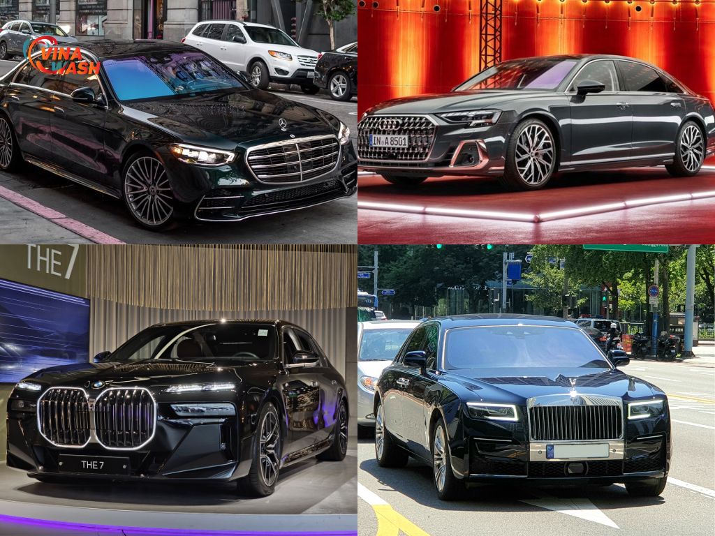Xe Châu Âu rất sang trọng và mắc tiền 