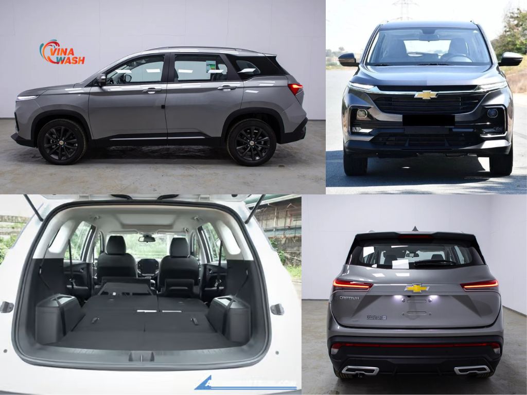 Thiết kế ngoại thất của Chevrolet Captiva 2025 mang đậm chất Mỹ: khỏe khoắn, cứng cáp nhưng vẫn thời thượng.