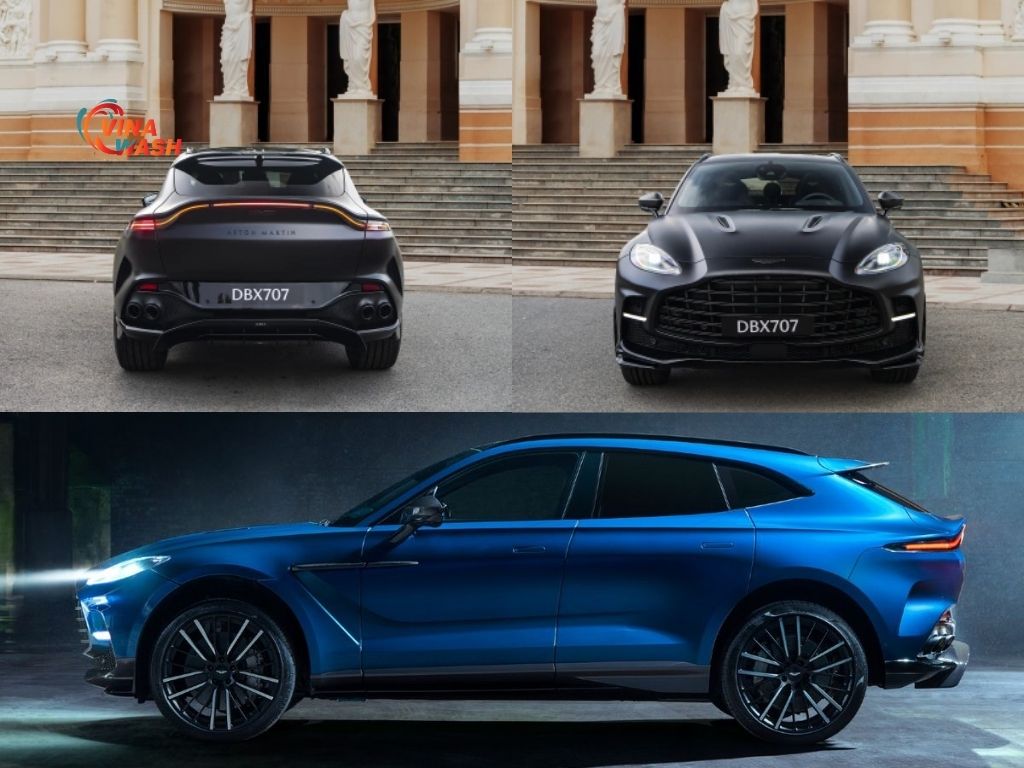 Thiết kế ngoại thất của Aston Martin DBX707