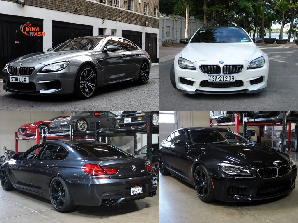 thiết kế ngoại thất của BMW M6 Gran Coupe