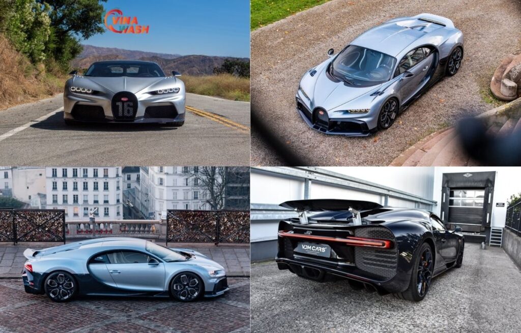 Thiết kế ngoại thất của Bugatti Chiron