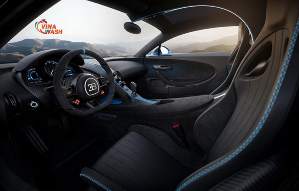 Thiết kế khoang lái của Bugatti Chiron