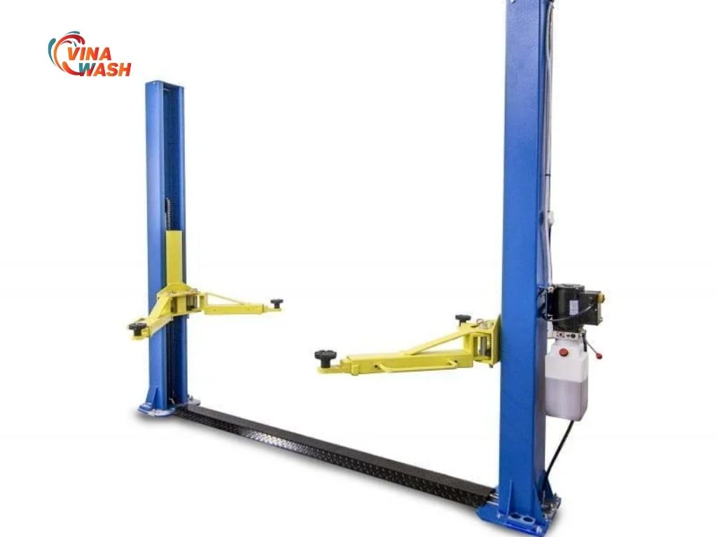 Cầu nâng 2 trụ là thiết bị thiết yếu nhất 