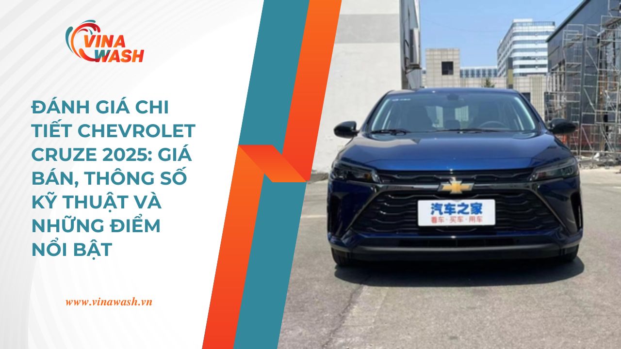 Chevrolet Cruze 2025 là mẫu sedan hạng C sở hữu thiết kế ngoại thất mạnh mẽ, nội thất tiện nghi và vận hành ổn định