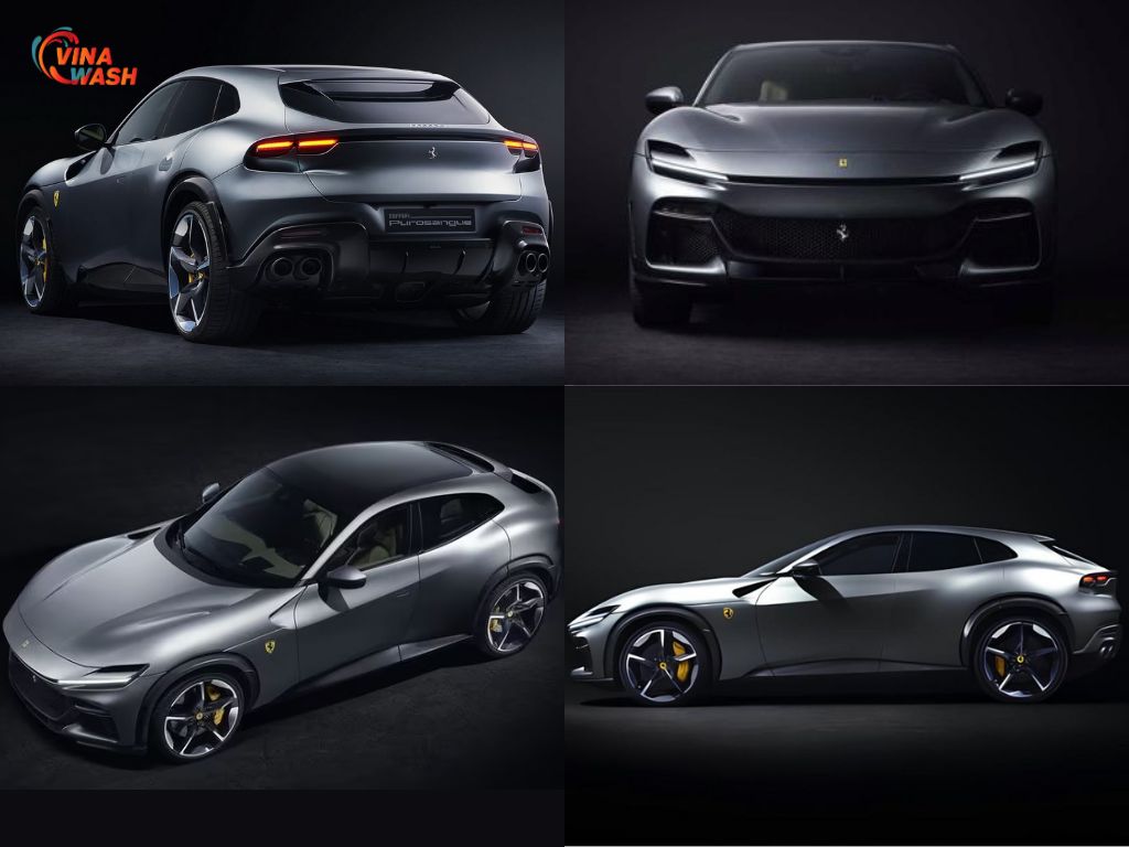 Thiết kế ngoại thất Ferrari Purosangue