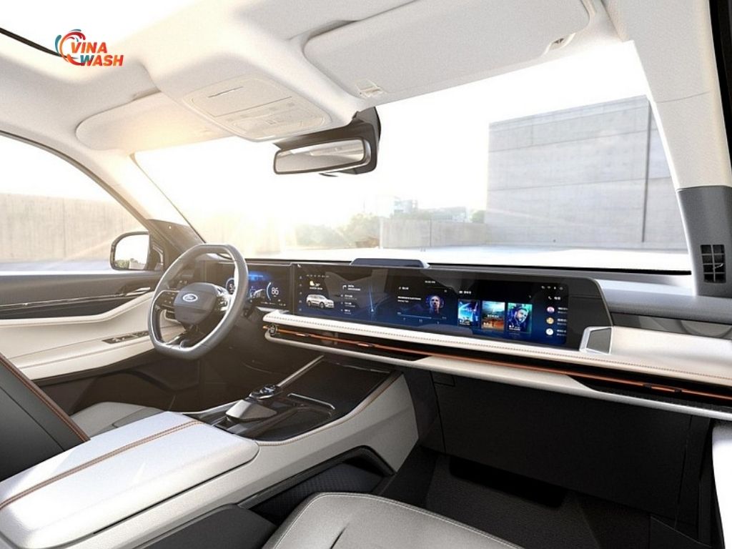 Thiết kế buồng lái Ford Edge 