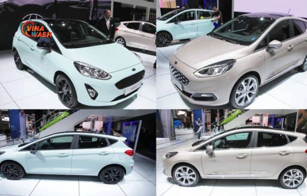 Ford Fiesta 2025 được khoác lên ngôn ngữ thiết kế mới nhận diện của Ford, mang dấu ấn thể thao và hiện đại.