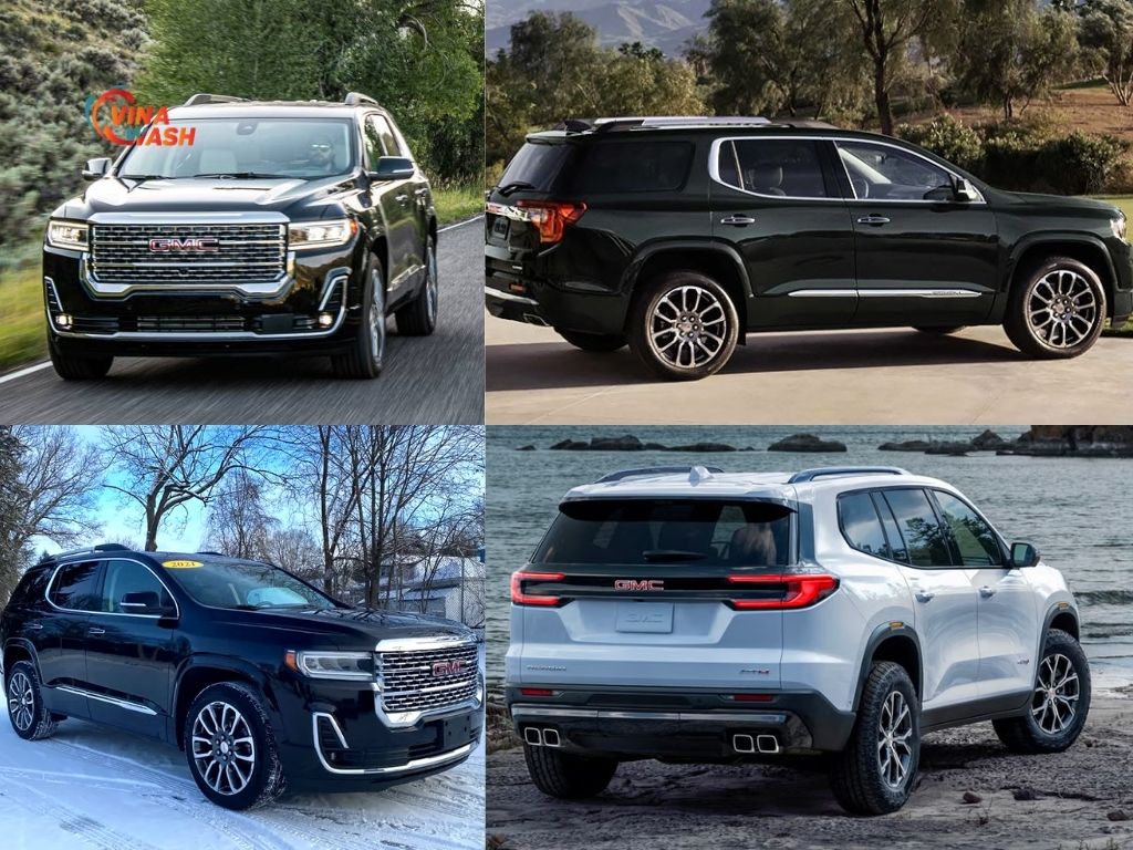 Thiết kế ngoại thất của GMC Acadia Denali