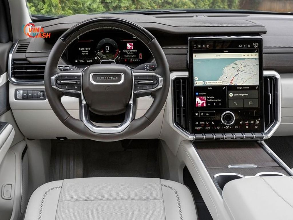 GMC Acadia Denali được trang bị loạt tiện nghi cao cấp bao gồm: