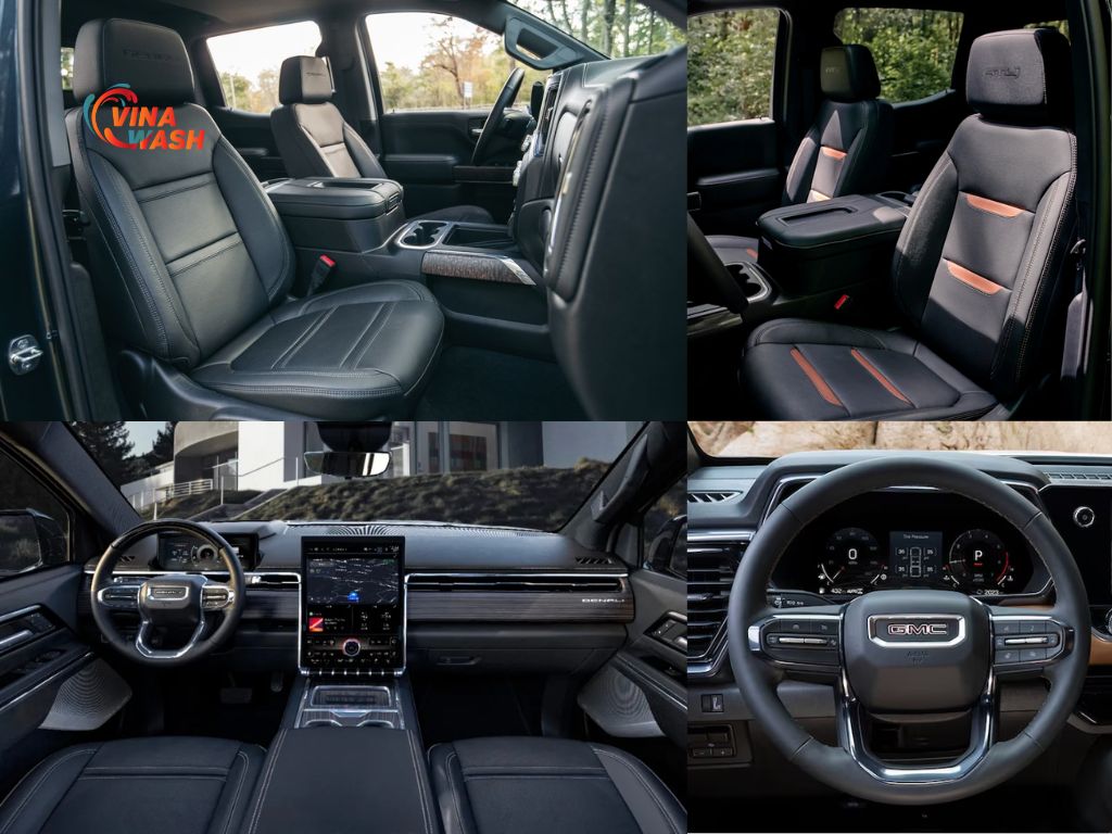 Thiết kế nội thất của GMC Sierra AT4