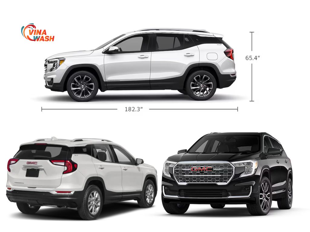 Thiết kế ngoại thất của GMC Terrain SLE/SLT