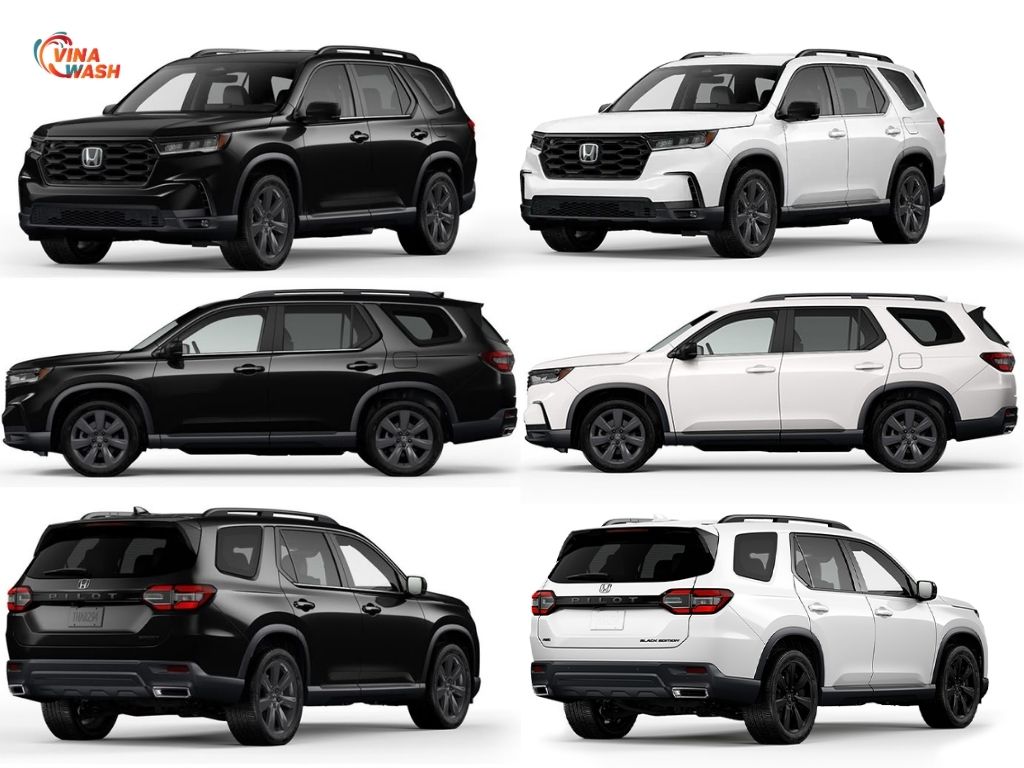 Thiết kế ngoại thất của Honda Pilot