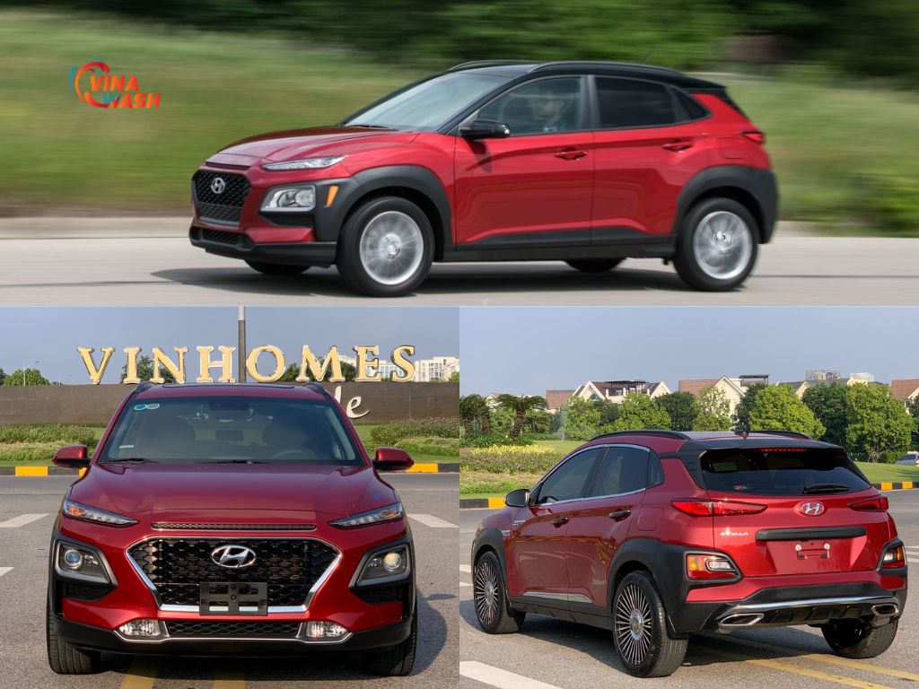 Thiết kế ngoại thất Hyundai Kona 1.6AT Turbo