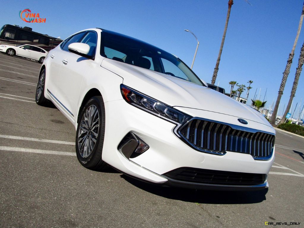 Thiết kế đầu xe Kia Cadenza 