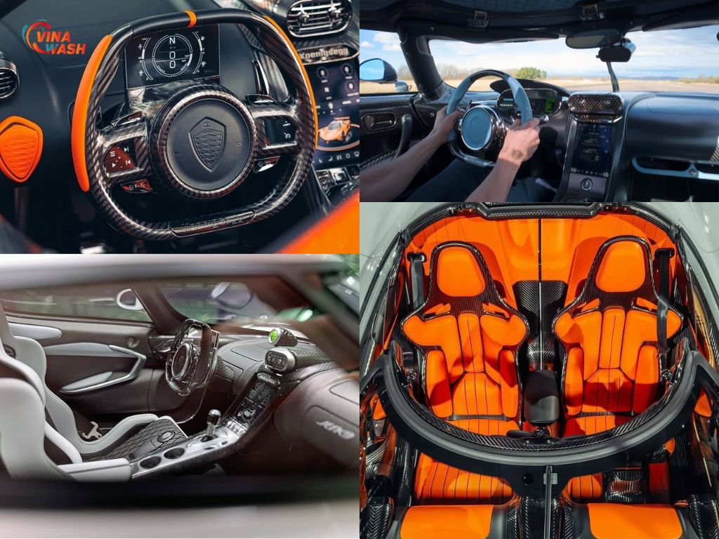 Thiết kế nội thất Koenigsegg Jesko