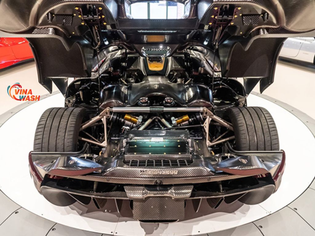 Động cơ hầm hố của Regera 