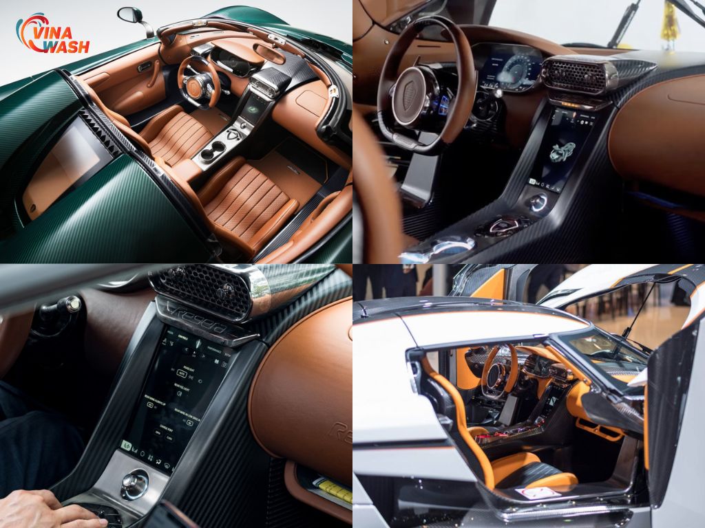 Thiết kế nội thất của Koenigsegg Regera 