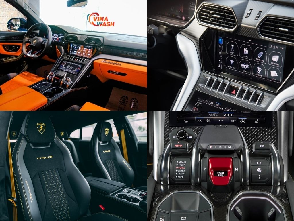 Thiết kế nội thất Lamborghini Urus
