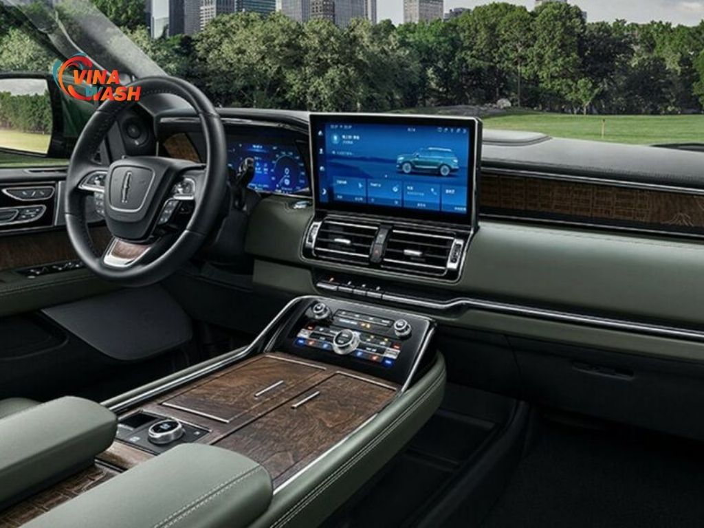 Màn hình và các tiện nghi khác của dòng xe SUV Lincoln