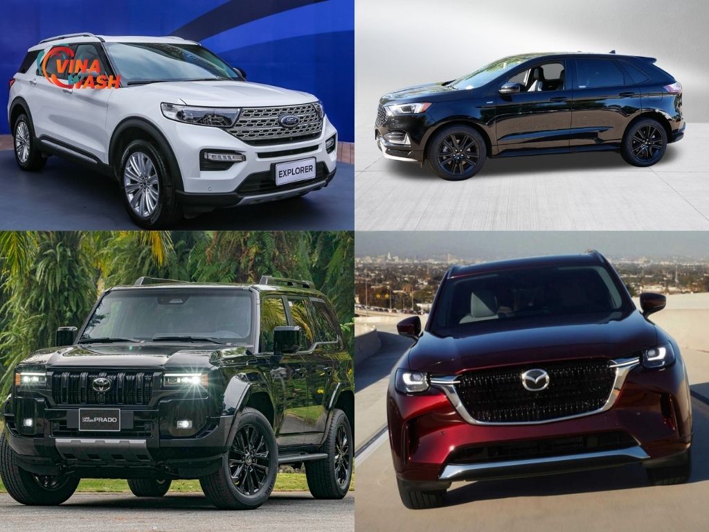 Mazda CX-9 so sánh với các đối thủ cùng phân khúc 