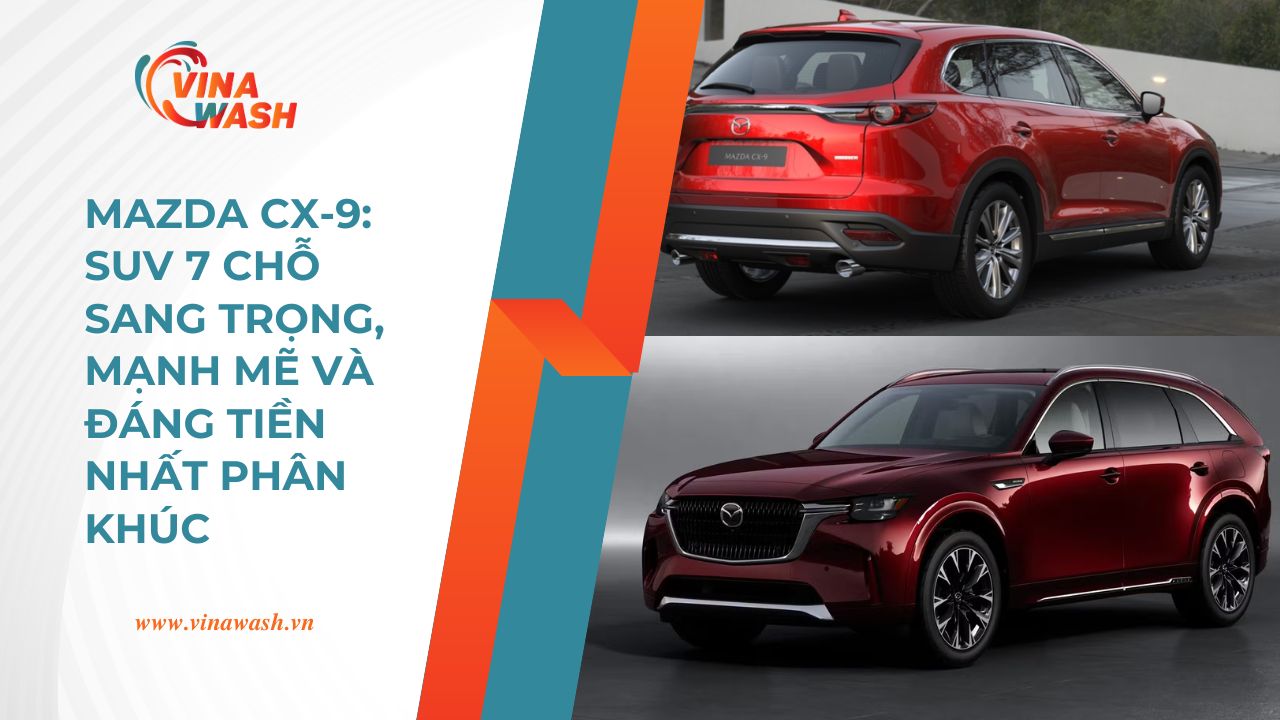 Mazda CX-9 2025 là sự kết hợp hoàn hảo giữa thiết kế sang trọng, không gian rộng rãi, khả năng vận hành mạnh mẽ và công nghệ tiên tiến.