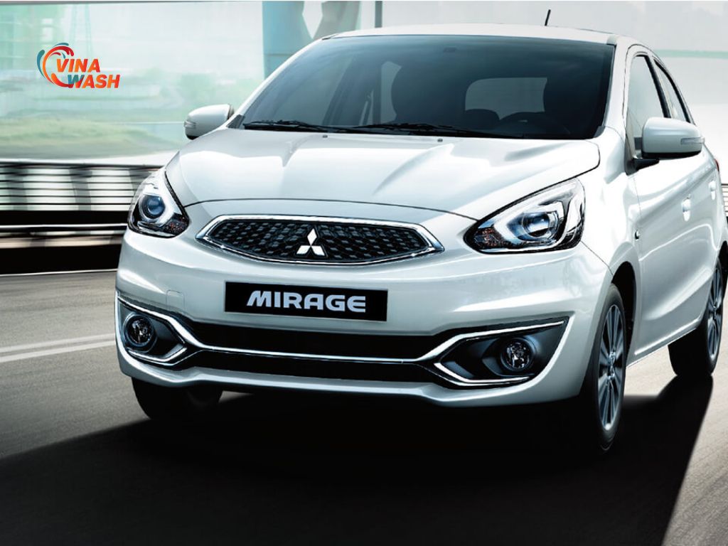 Thiết kế phần đầu xe của Mitsubishi Mirage