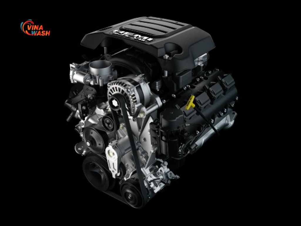 Động cơ V8 5.7L 702 mã lực, mô men xoắn cực đại 