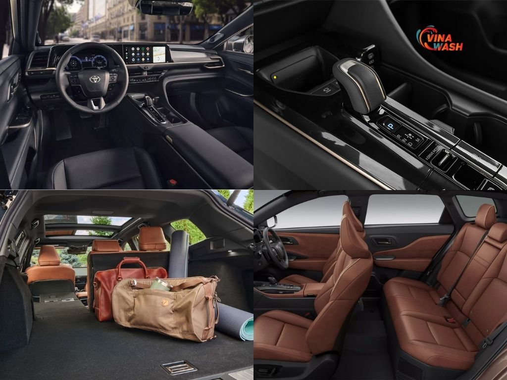 Crown đánh dấu sự thay đổi triệt để trong thiết kế khoang cabin của Toyota