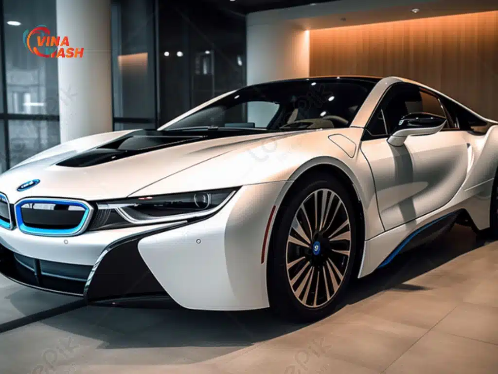 Ngoại thất BMW i8 không chỉ dừng lại ở việc gây ấn tượng mạnh bởi các đường nét táo bạo, mà còn thể hiện rõ triết lý thiết kế hướng tới tương lai của BMW.