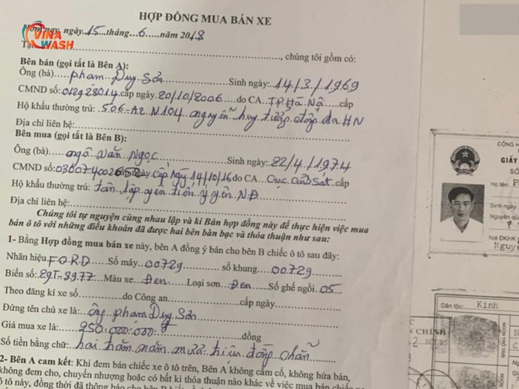 Trong mọi giao dịch mua bán xe ô tô cũ, đặc biệt là giao dịch mua bán xe ô tô khác tỉnh, việc chứng thực hợp đồng mua bán là bước không thể thiếu. 