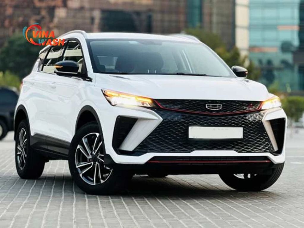 Thiết kế đầu xe Geely Coolray