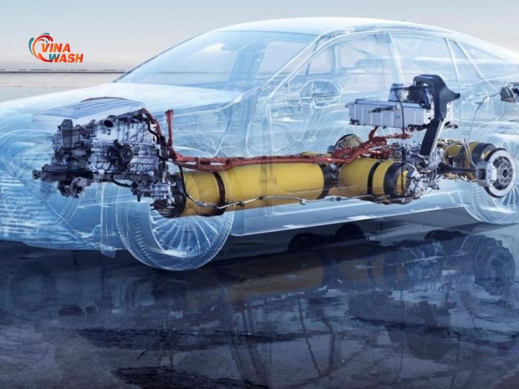 Toàn bộ hệ thống vận hành của Toyota MIrai 