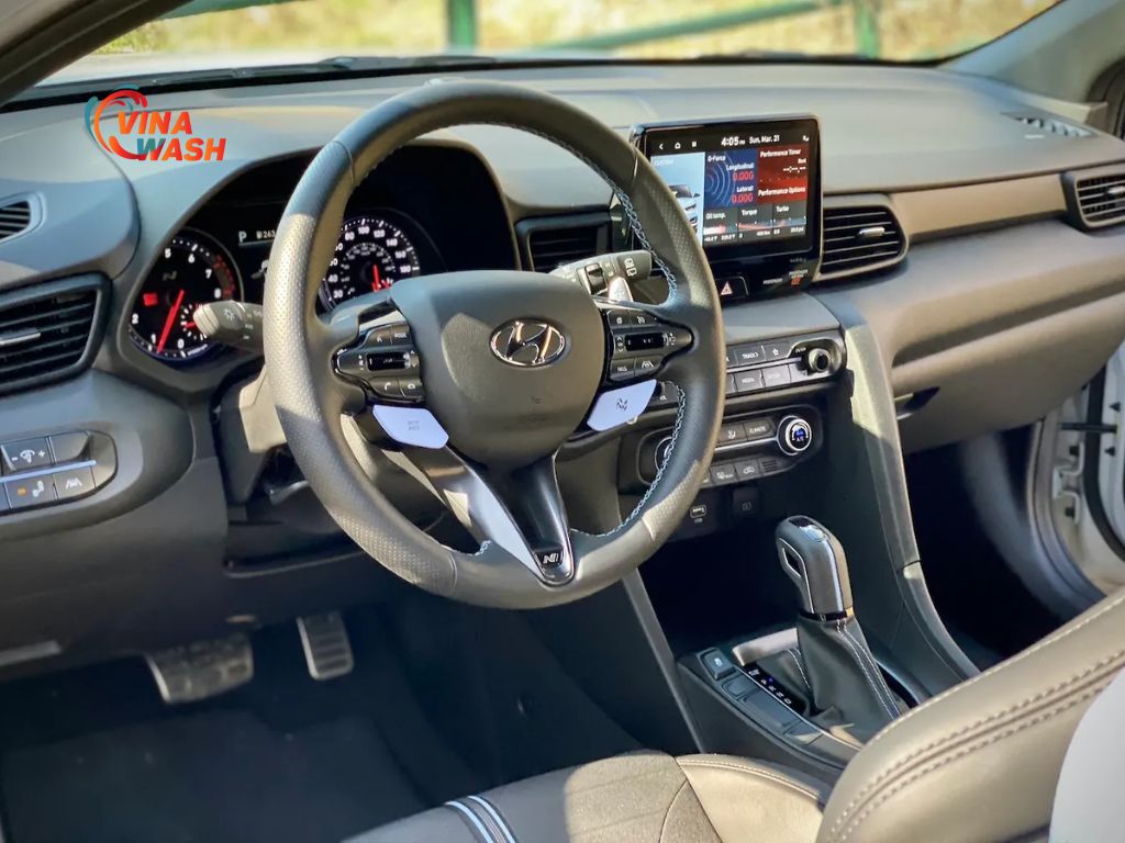 Thiết kế nội thất của Hyundai Veloster