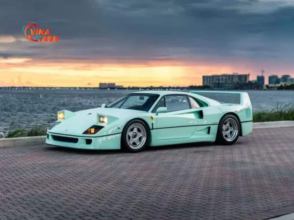 Thiết kế thân vỏ của F40