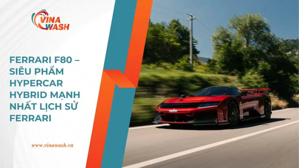 Siêu phẩm hypercar Ferrari F80