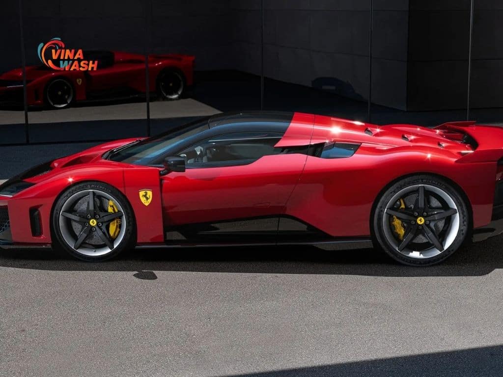Ferrari F80 sử dụng hệ thống phanh Brembo CCM-R Plus